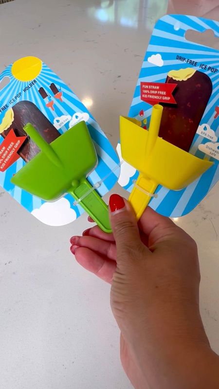 Mess free popsicle holders from @amazon. These are great to prevent a mess especially during the hot summer months!

#LTKSeasonal #LTKKids