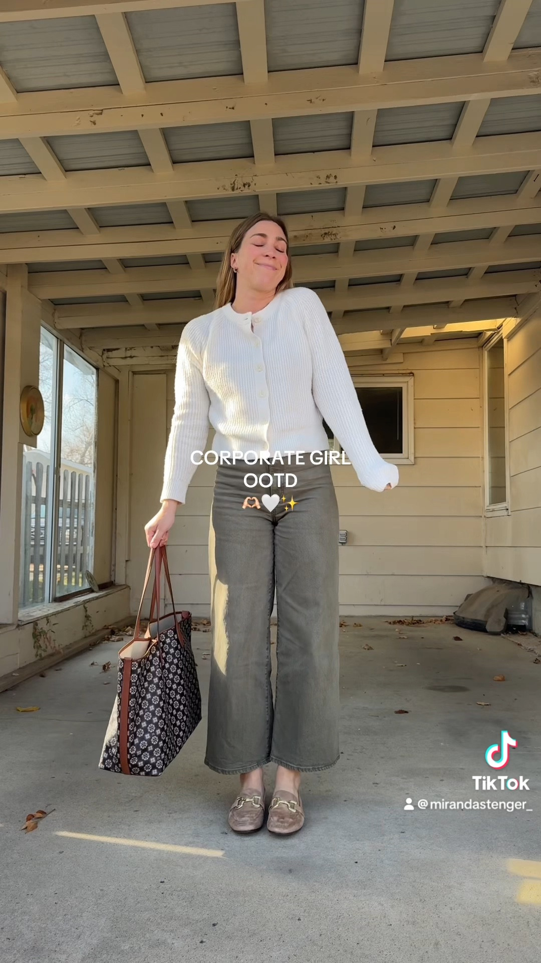 These pants are viral for a reason! I sized up one size in them. 

Corporate outfits | business casual | work outfits | business casual outfits | wide leg jeans 

#LTKWorkwear #LTKStyleTip #LTKFindsUnder50