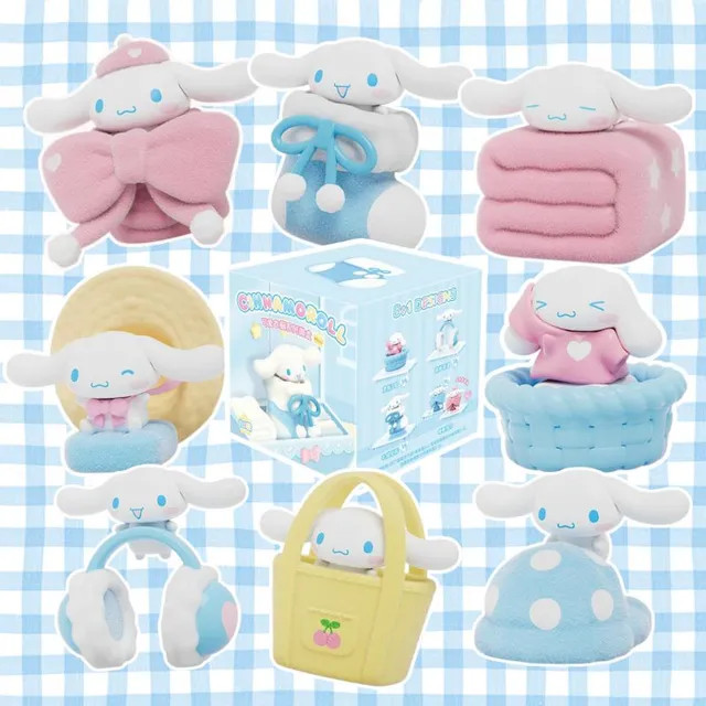 MOETCH - Sanrio Cinnamoroll - Lovely Wardrobe Series Micro Figure (Blind Box) (8+1 Types) | YesStyle.com