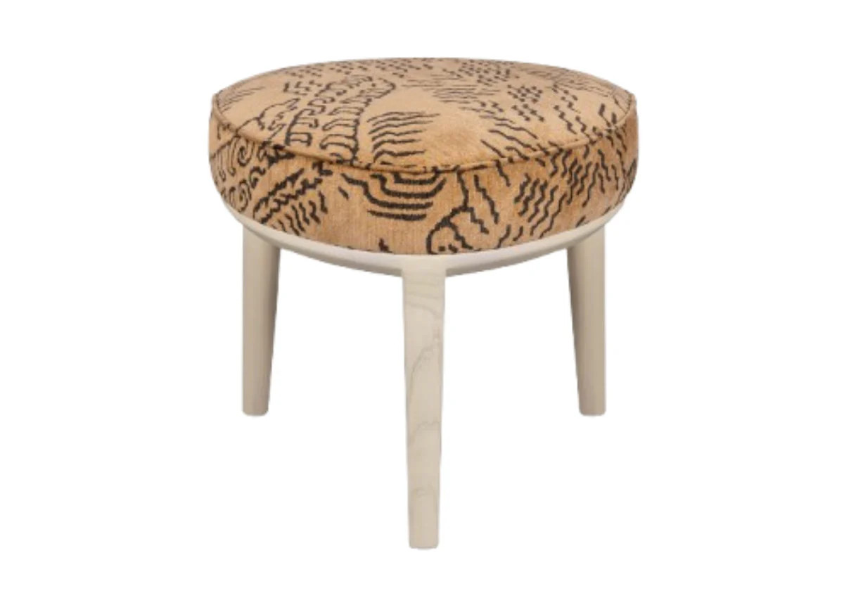 STEVIE OTTOMAN | Tiger | Alice Lane Home Collection