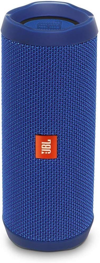 JBL Flip 4 Waterproof Portable Bluetooth Speaker - Blue | Amazon (US)