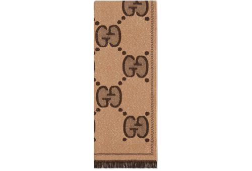 GG wool jacquard scarf | Gucci (US)