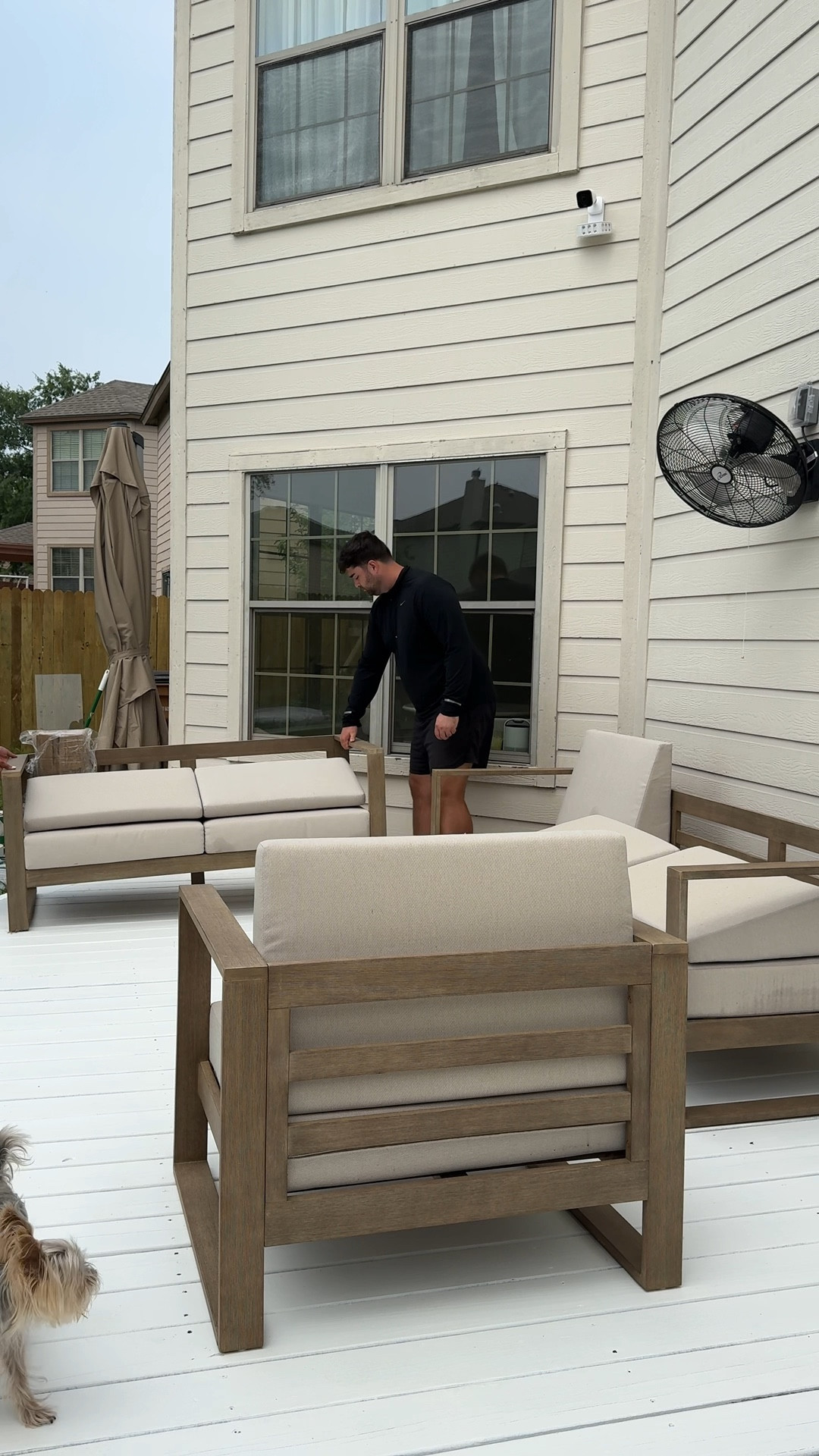 completed our dream backyard makeover with this outdoor furniture from @wayfair! 😍 #ad #wayfair

#LTKVideo #LTKHome #LTKSeasonal