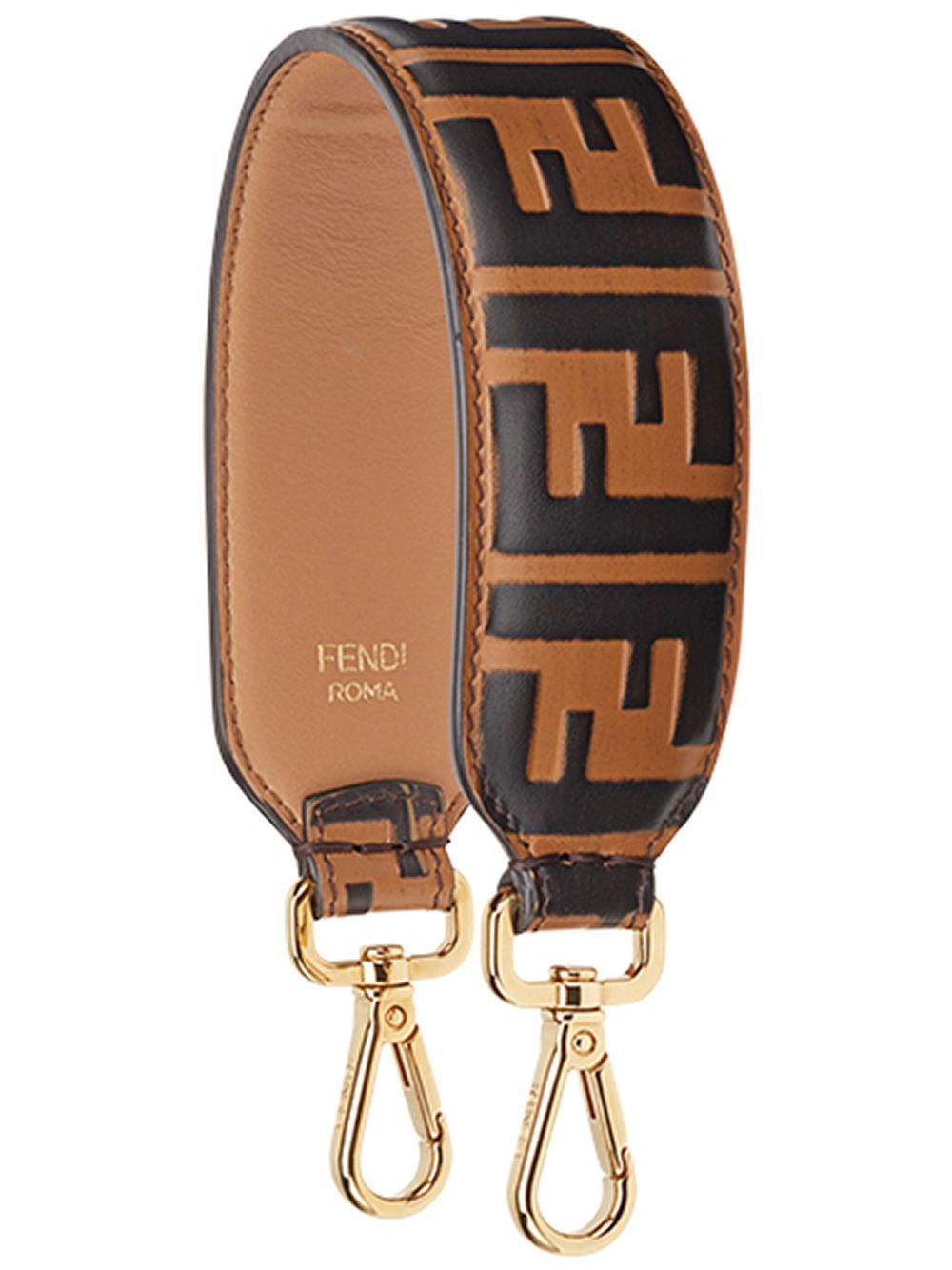 Fendi Strap You shoulder strap - Brown | FarFetch Global