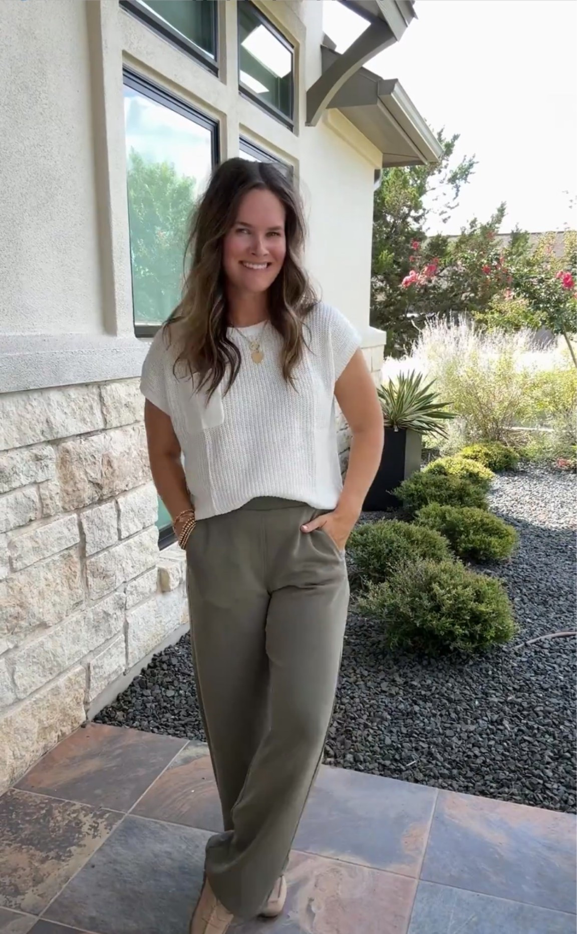 I’ve been loving this sweater top for summer! It’s super breathable and matches with so many different bottoms!

#LTKdayinmylife #LTKootd #LTKgrwm