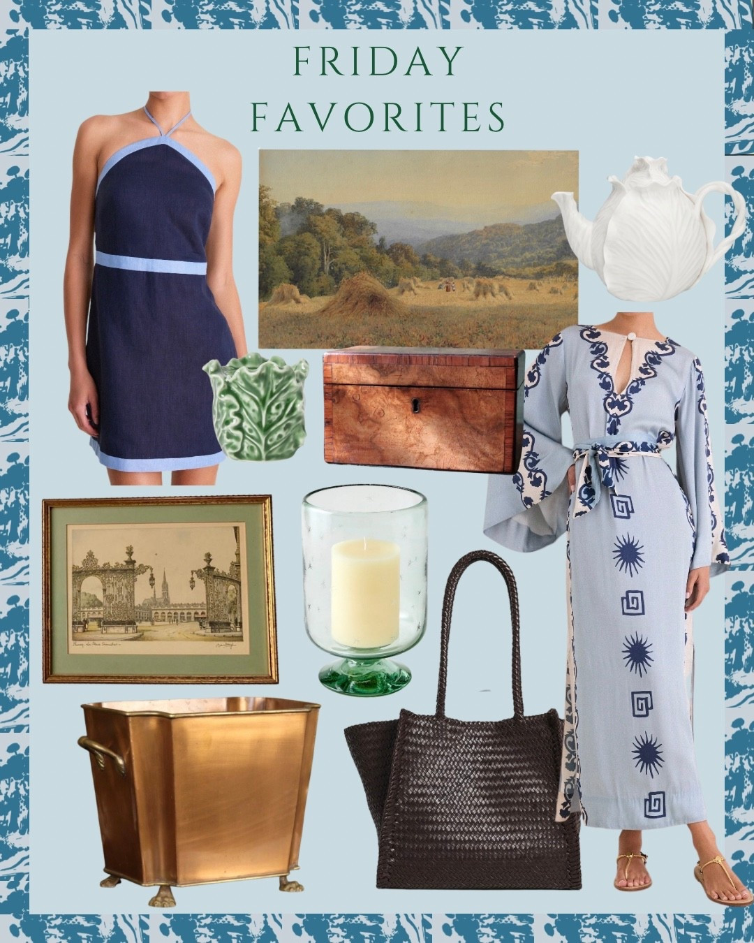 Friday Favorites ✨✨✨

Antique art, English antiques, summer bag, summer dress, Tory Burch 

#LTKHome