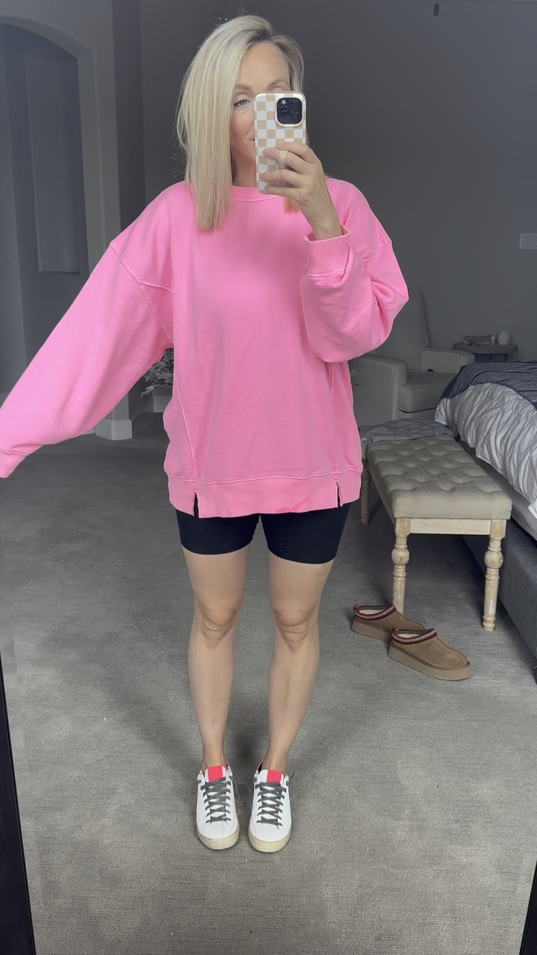 My sweatshirt is 40% off and one of the coziest pieces I own! I love these sweatshirts tor everyday. They’re perfectly oversized! Wearing a size medium. They come in tons of colors! 

#LTKstyletip #LTKfindsunder50 #LTKsalealert
