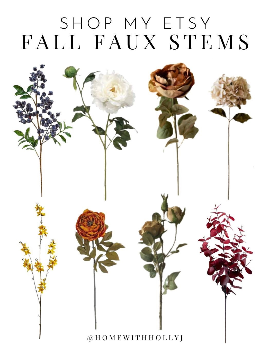 Shop my fall faux floral stems here!

#LTKHoliday #LTKHome #LTKSeasonal