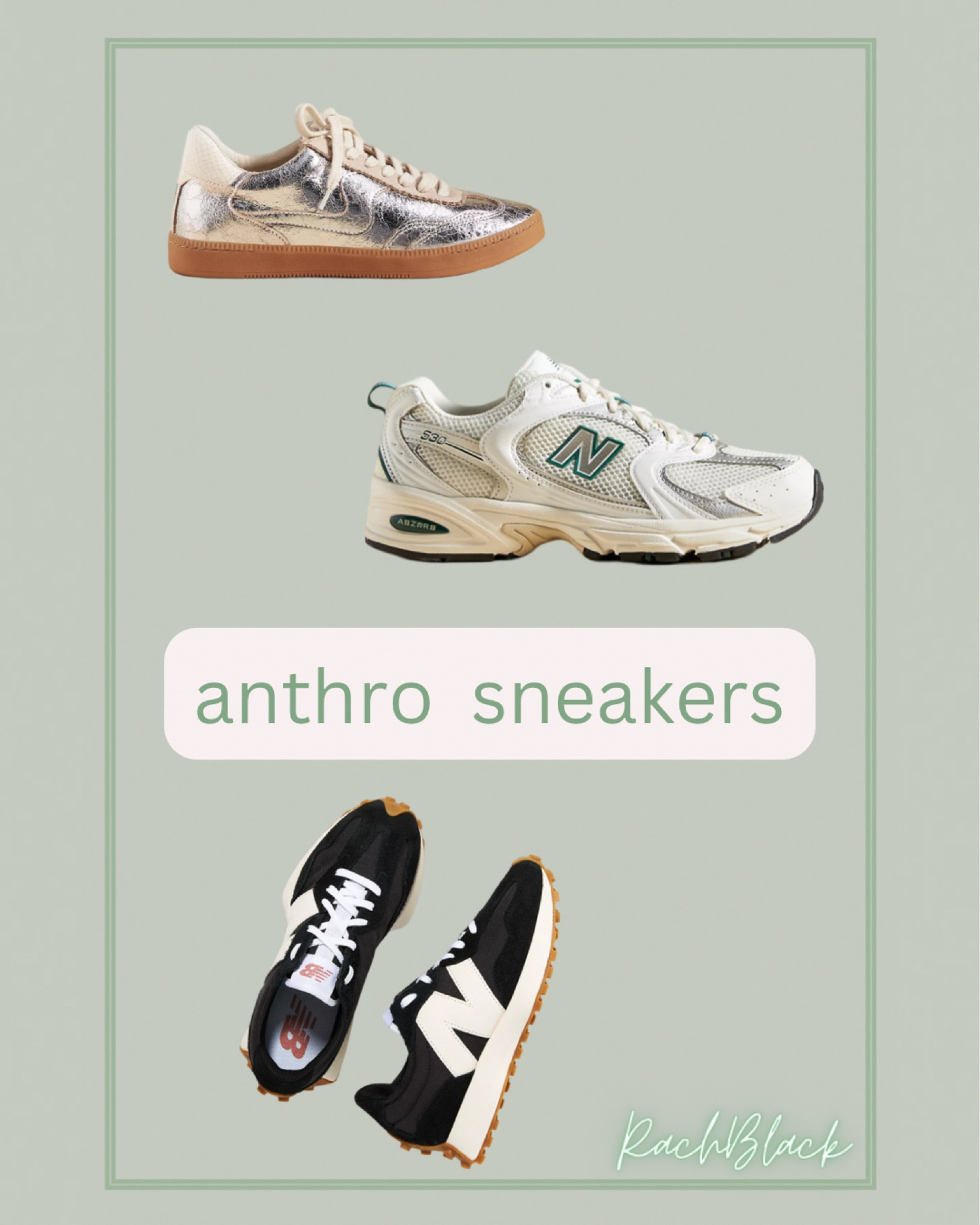 Sneaker round up! Anthro inspired 