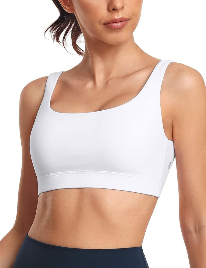 HeyNuts Wonder Sports Bras for Women Medium Support Yoga Bras Workout Bras with Removable Pads,A-... | Amazon (US)