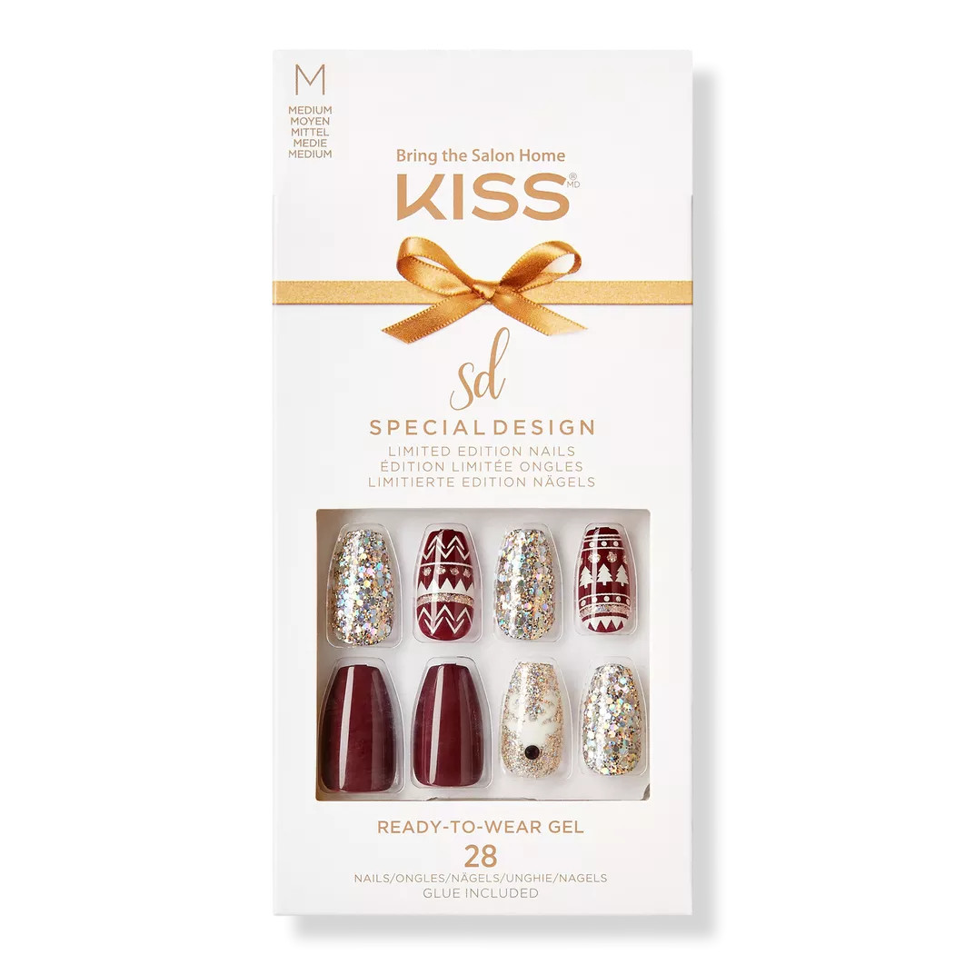 Don't Cry Snowman Holiday Fake Nails | Ulta