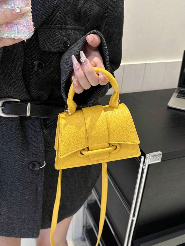 This Year Small Square Bag, Simple, Stylish, Versatile, Portable, Crossbody Bag For Women | SHEIN