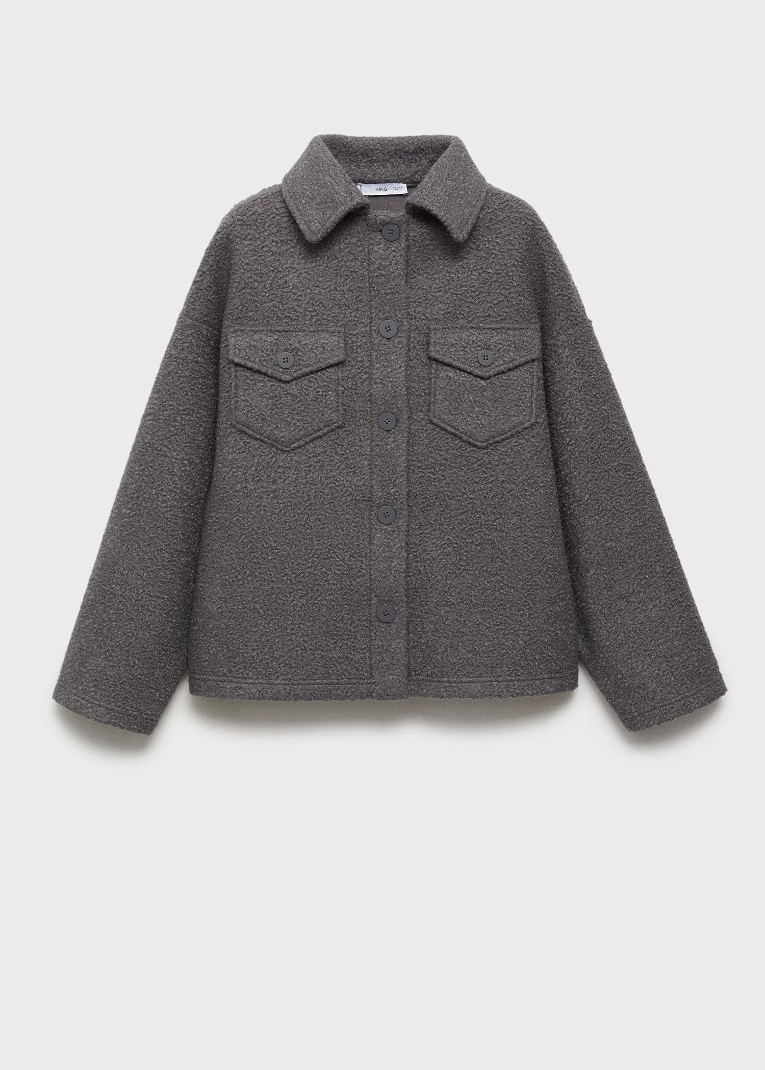 Bouclé jacket with pockets - Women | MANGO USA | Mango (US/MX/AU)