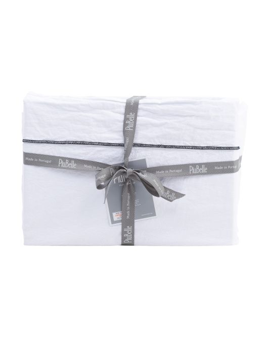 Made In Portugal Sheet Set With Cording | TJ Maxx