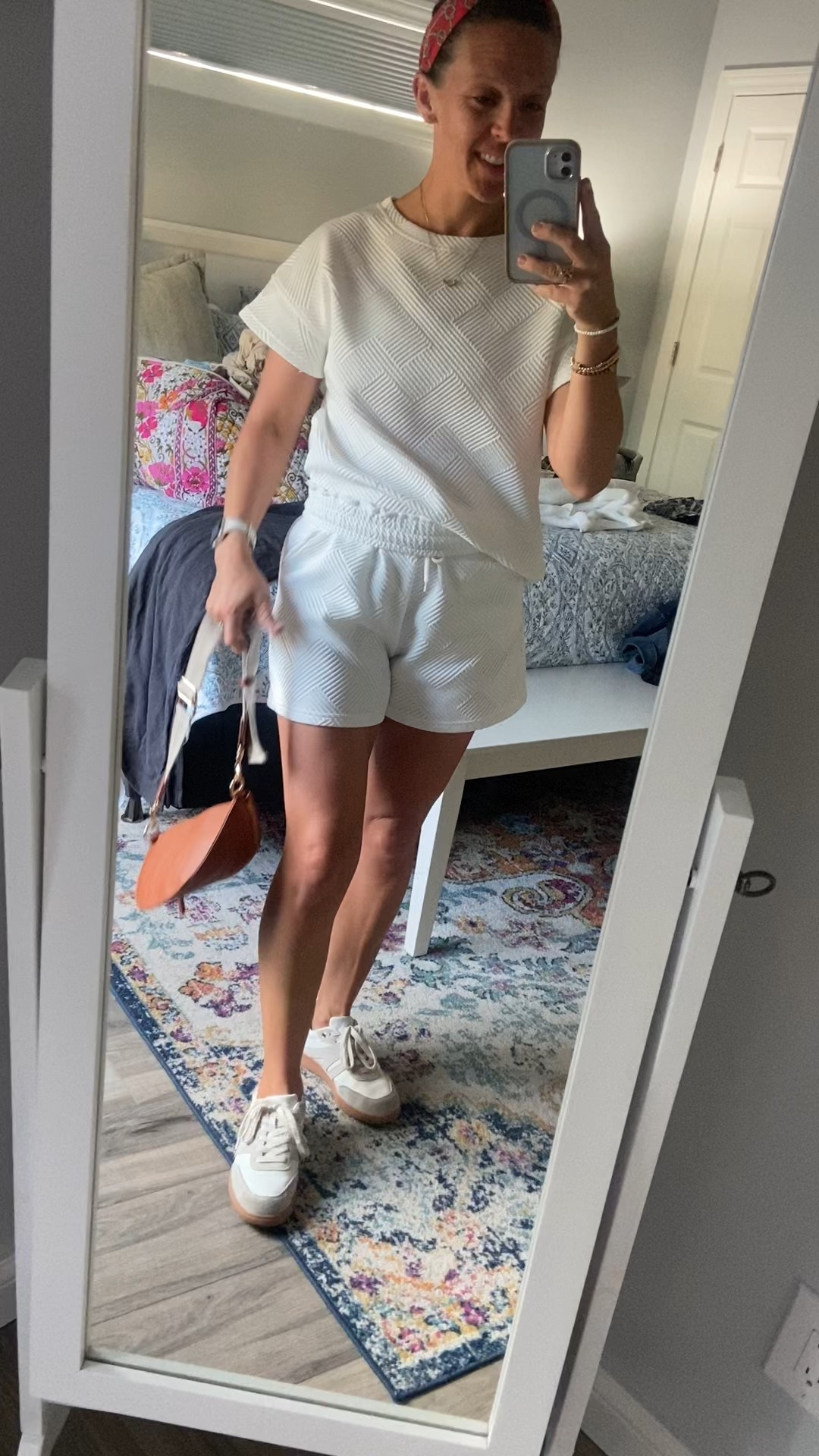 Fall outfit - I have this set in two colors and I wear it all the time - travel, kids’ games, running errands, and outings with the kids; throw it on with a jean jacket and it’s perfect for fall. It’s comfortable and great quality.  


#traveloutfit #shortset #set #quiltedset #amazon #beewatch #designerdupe #lookalike #prime #bubblenecklace  #under15 #budgetfriendly #tennisshoes #summeroutfit #summer #falloutfit #crossbody #target #LTKU #LTKOver40 #LTKActive #LTKItBag 
#LTKSaleAlert 



#LTKFindsUnder50 #LTKStyleTip #LTKShoeCrush