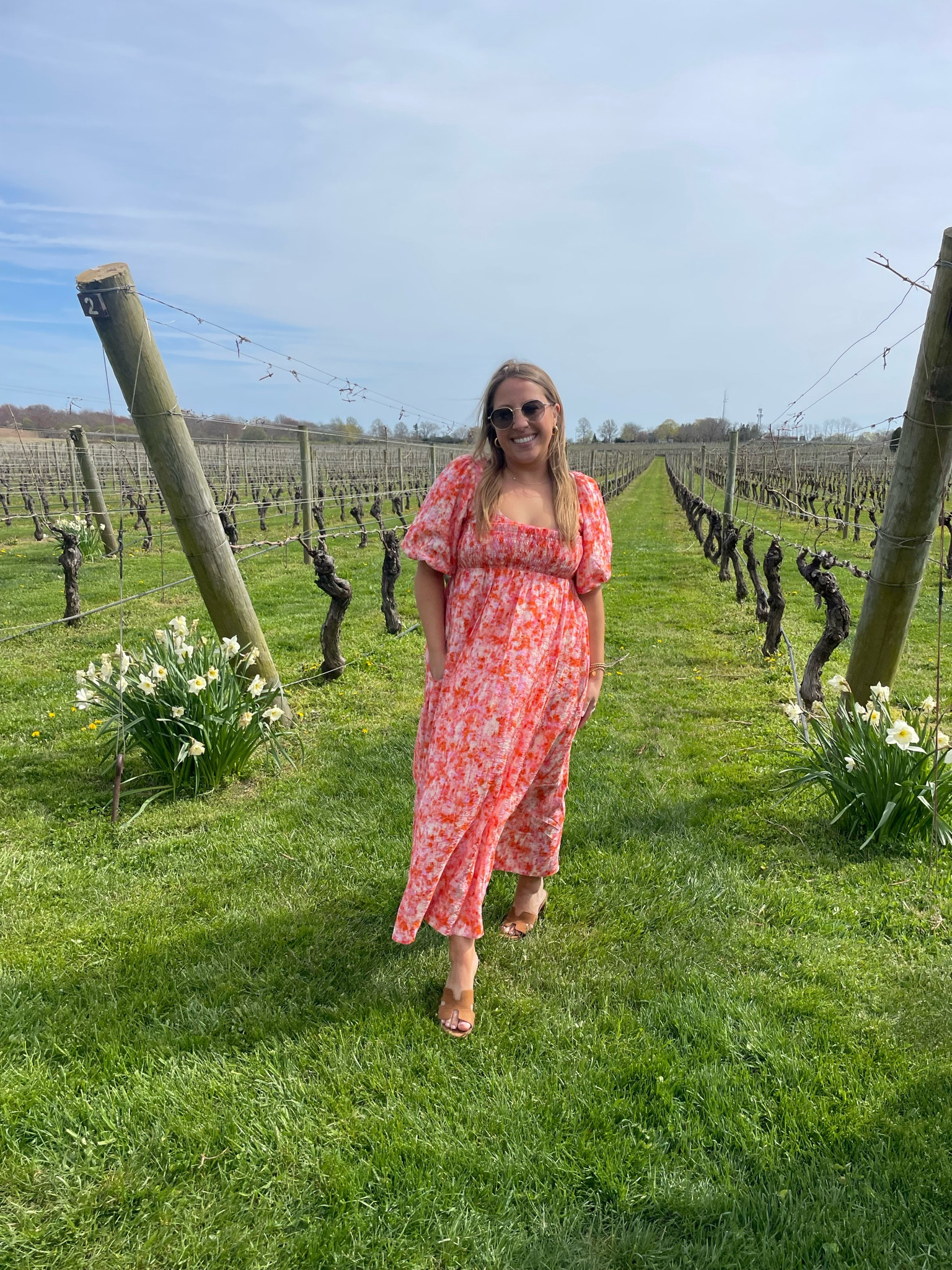 newport vineyard dress 🌸 pink midi dress, petite friendly 

#LTKstyletip #LTKSeasonal #LTKtravel