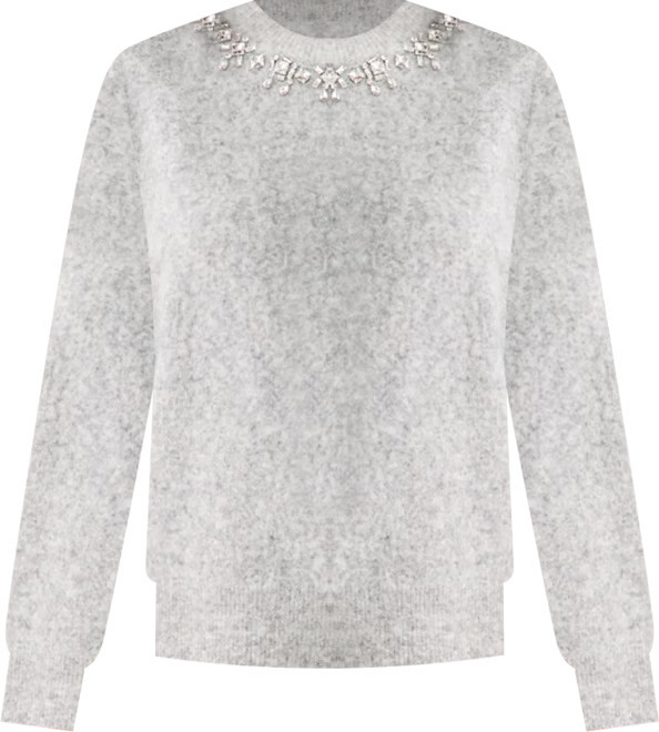 Women's Embellished Brushed Pullover Sweater, Macy's Exclusive | Macy's