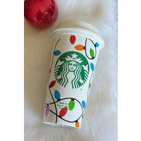 starbucks Reusable Christmas Cup, Hot Tumbler | Etsy (US)