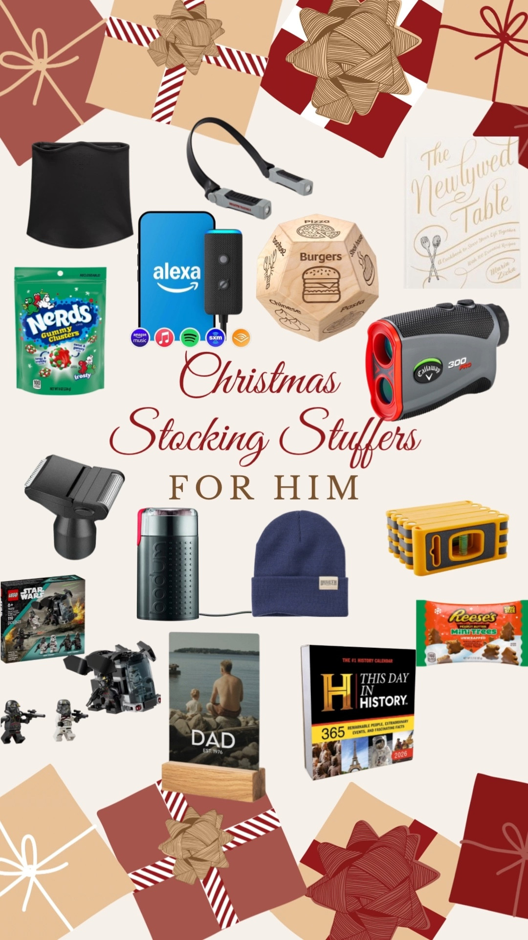 🎁 Stocking Stuffers for Him 🎁
Small gifts he’ll actually use — from everyday gadgets to grooming essentials, cozy winter picks, and little upgrades that make life easier (and more fun). Perfect under-$25 and under-$50 ideas to fill his stocking with things he’ll love.

Tap to shop the full roundup! ✨
#StockingStuffers #GiftsForHim #HolidayGifting #Christmas2025 #GiftGuideForHim

#LTKHoliday #LTKGiftGuide #LTKMens