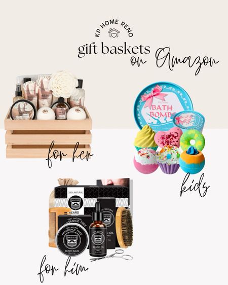 Gift baskets you can send directly from Amazon! I got the first one for my sister in law ☺️



#LTKHoliday #LTKGiftGuide