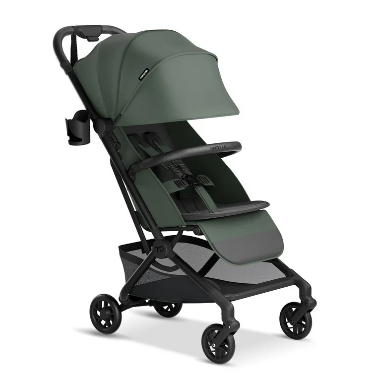 Mompush Velo Lightweight Travel Stroller with Lie-Flat Recline Seat, Airplane Friendly, Forest, 1... | Walmart (US)