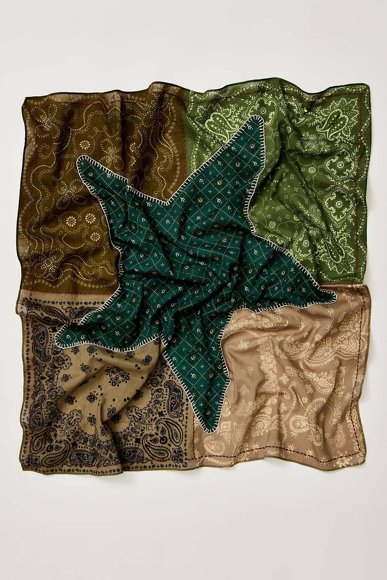 Stars Aligned Patchwork Bandana | Free People (Global - UK&FR Excluded)