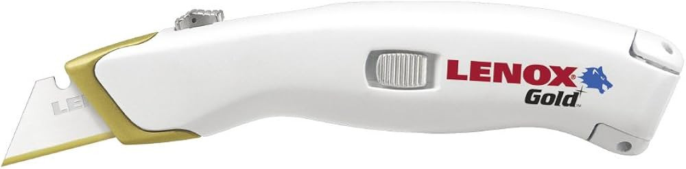 LENOX Tools Gold Quick-Change Retractable Utility Knife (20353SSRK1), White | Amazon (US)