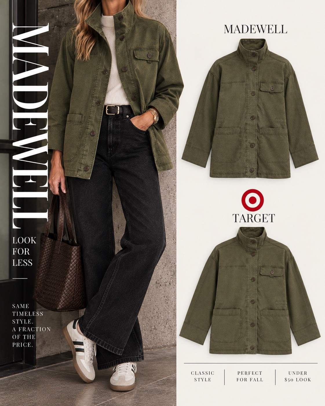 Target prices, Madewell vibes.  This coat is a 20/10 from @Target

#LTKgrwm #LTKU #LTKOver40