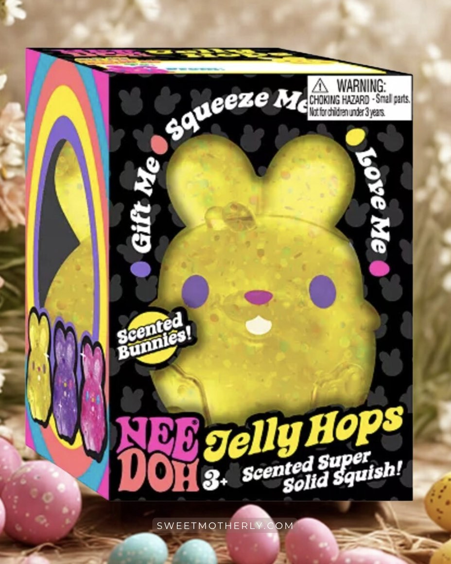Needoh scented bunny Jelly Hops are NOW IN STOCK!!

Easter basket toys
mini stuffed animals
kids Easter craft kits
coloring books and crayons
Easter themed fidget toys
kids spring sunglasses
chocolate bunny treats
bubble wands for kids
kids bunny ear headbands
Easter egg surprise toys

#LTKKids #LTKSaleAlert #LTKSeasonal