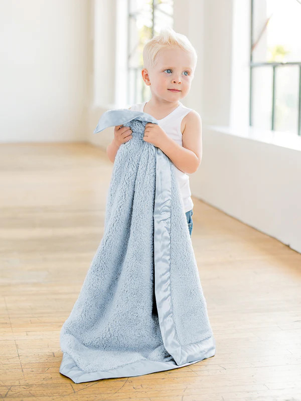 Chenille Baby & Toddler Blanket (29" x 35") | Little Giraffe