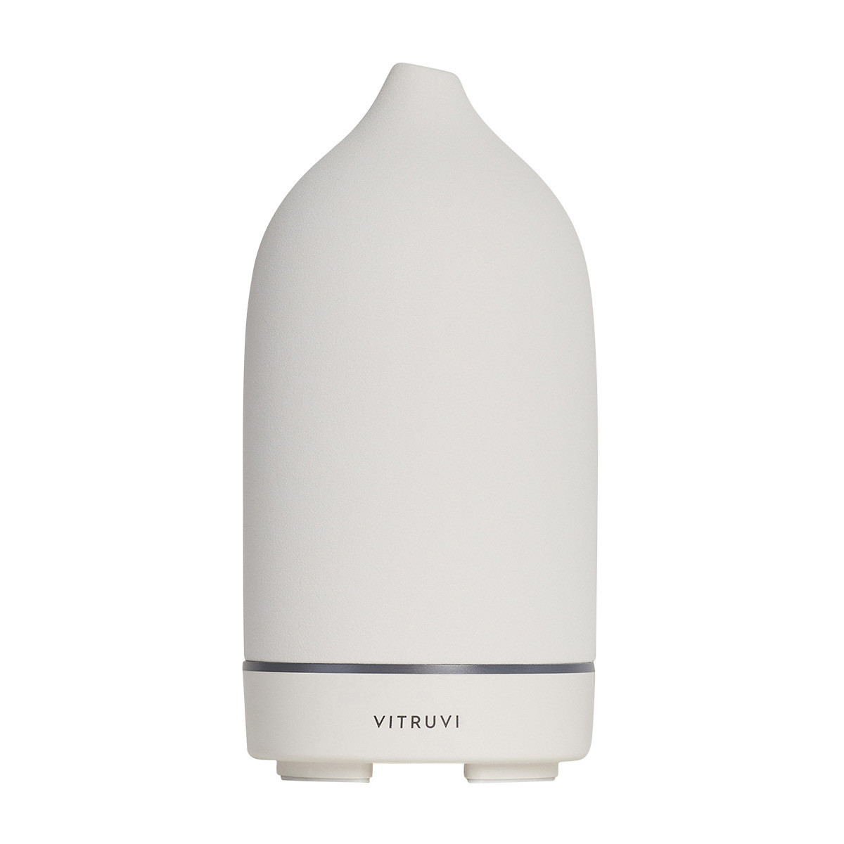 Vitruvi Stone Essential Oil Diffuser White | The Container Store