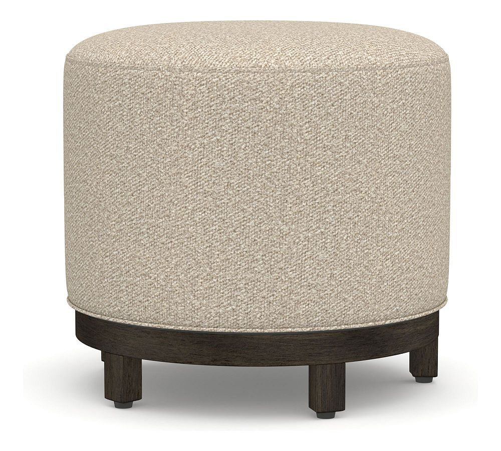 Jake Upholstered Swivel Stool | Pottery Barn (US)