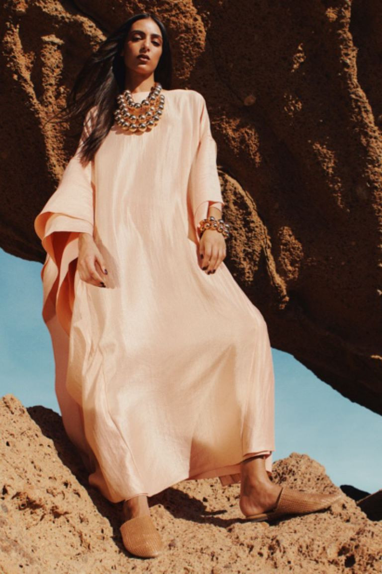 Flounce-trimmed dress | H&M (UK, MY, IN, SG, PH, TW, HK)