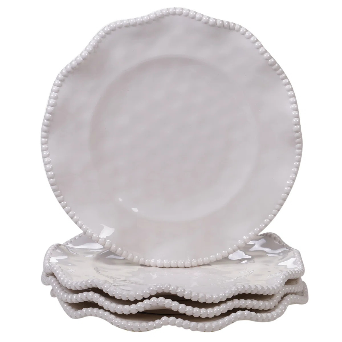 Certified International Perlette Melamine Salad Plate (Set of 4) | Wayfair North America
