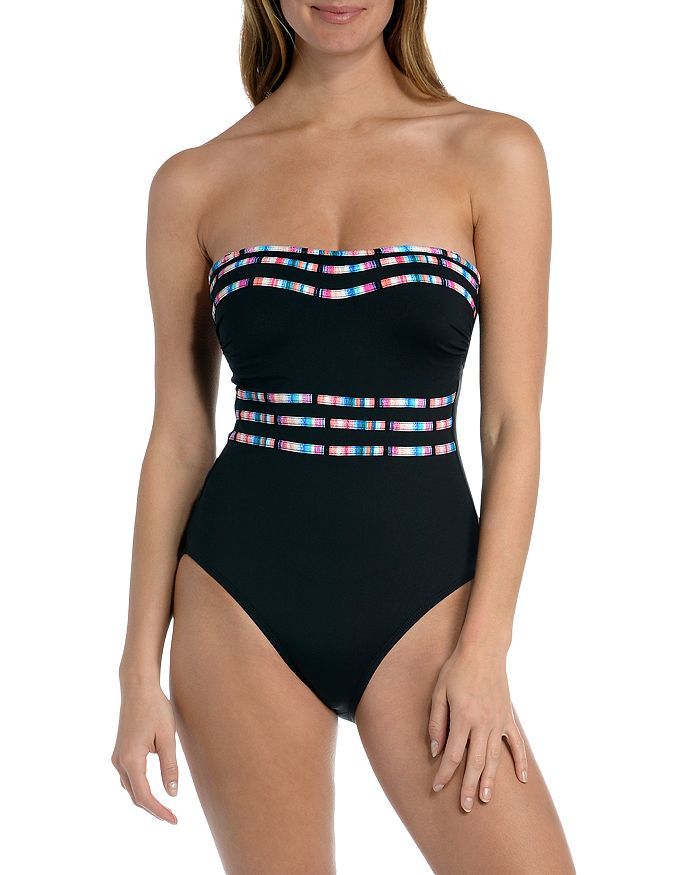 La Blanca Catalina Bandeau One Piece Swimsuit  Women - Bloomingdale's | Bloomingdale's (US)