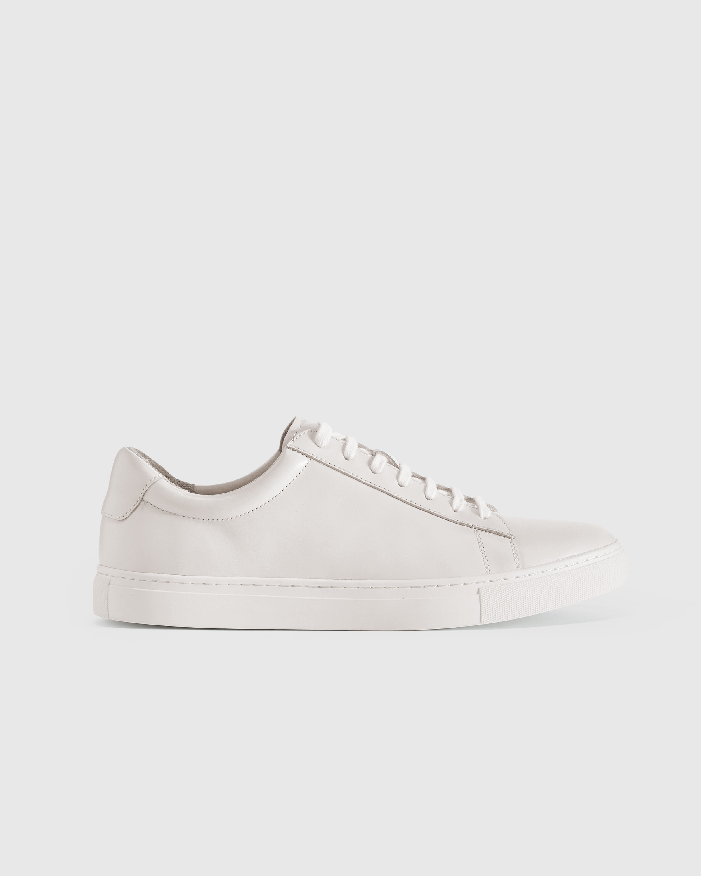 Italian Leather Everyday Sneaker in White | Quince