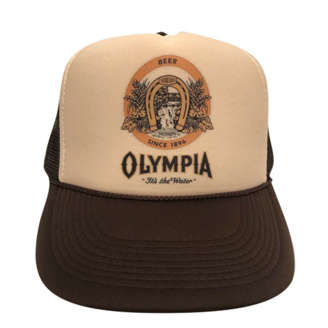 Olympia Beer Trucker Hats | Trendy Trucker Mesh Hats | Retro Vintage Trucker Hat | Adjustable Tru... | Etsy (US)