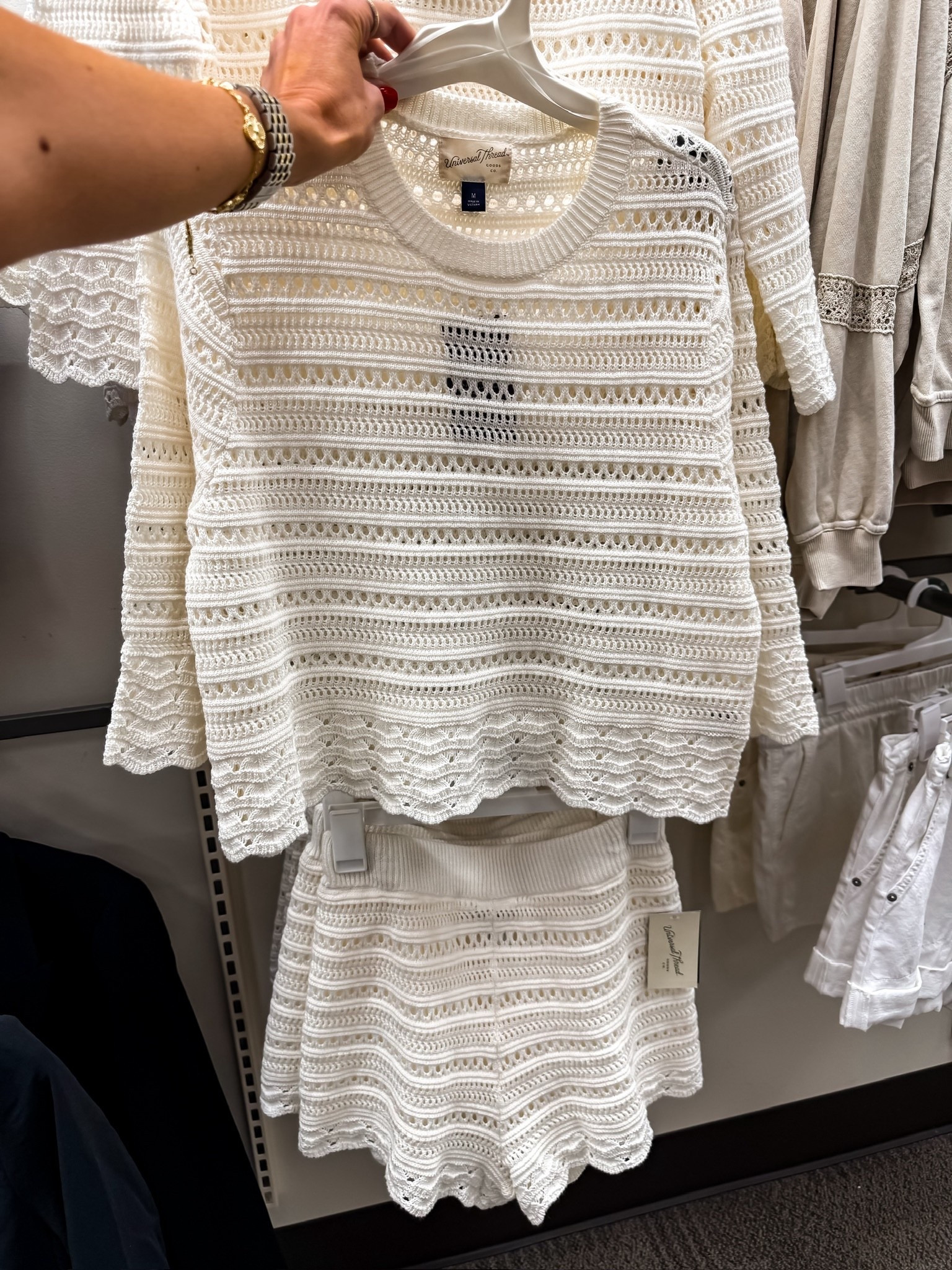 This white crochet matching set is such a pretty spring and summer outfit, lightweight and perfect for beach days, vacations, or an easy elevated look. The texture makes it feel so chic while still being comfortable and easy to wear.

white crochet set, matching set outfit, spring outfit ideas, summer outfit, vacation outfit, beach coverup set, lightweight knit set, casual chic style, resort wear, themominstyle

#LTKSeasonal #LTKootd #LTKKids