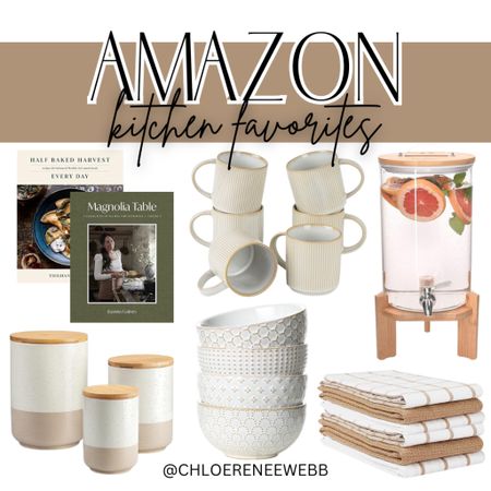 A quick roundup of my kitchen favorites including cookbooks, neutral bowls, coffee mugs and more! 

Amazon finds, Amazon home, home decor, kitchen decor, neutral kitchen, kitchen towels, Amazon kitchen 

#LTKHome #LTKFindsUnder50