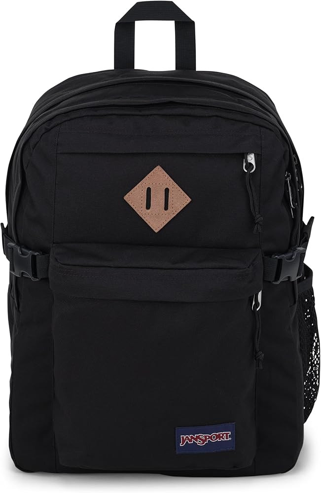 JanSport Main Campus Backpack - Travel, or Work Bag w 15-Inch Laptop Sleeve and Dual Water Bottle... | Amazon (US)