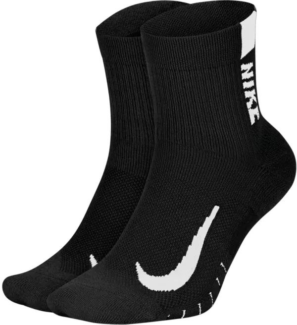 Nike Running Ankle Socks - 2 Packs | Dick's Sporting Goods
