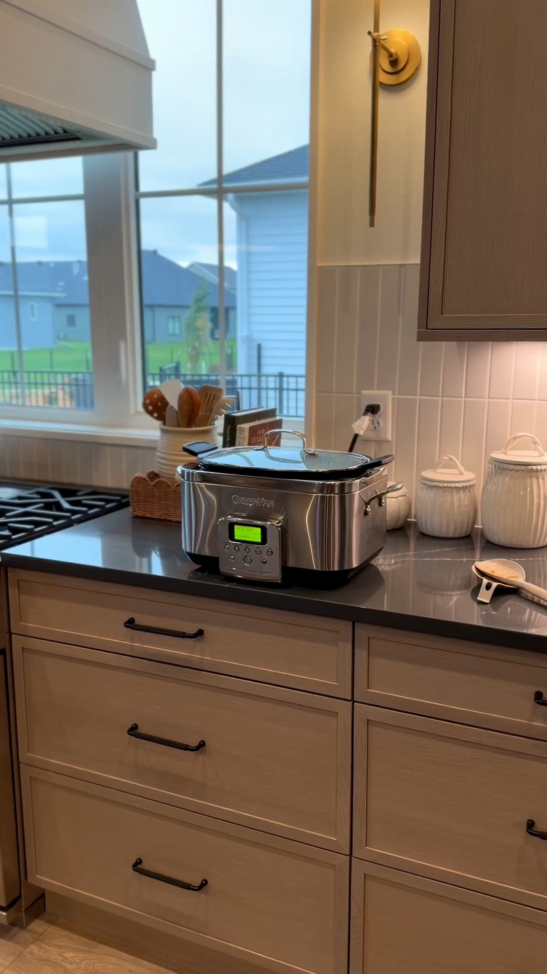 I swear by this 14 in 1 programmable slow cooker! We use ours 2 to 3 times a week. You can roast, saute, sear etc. We usually use this for tacos, sloppy joes, chili and more!