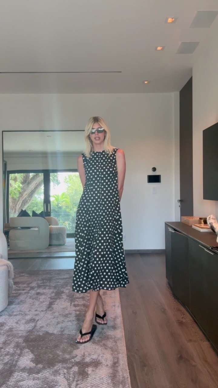 Polka dot shift dress all summer long! ✨ It is linen and very forgiving. Perfect dress that gives a little shape & is very flattering. 

 

#LTKStyleTip
