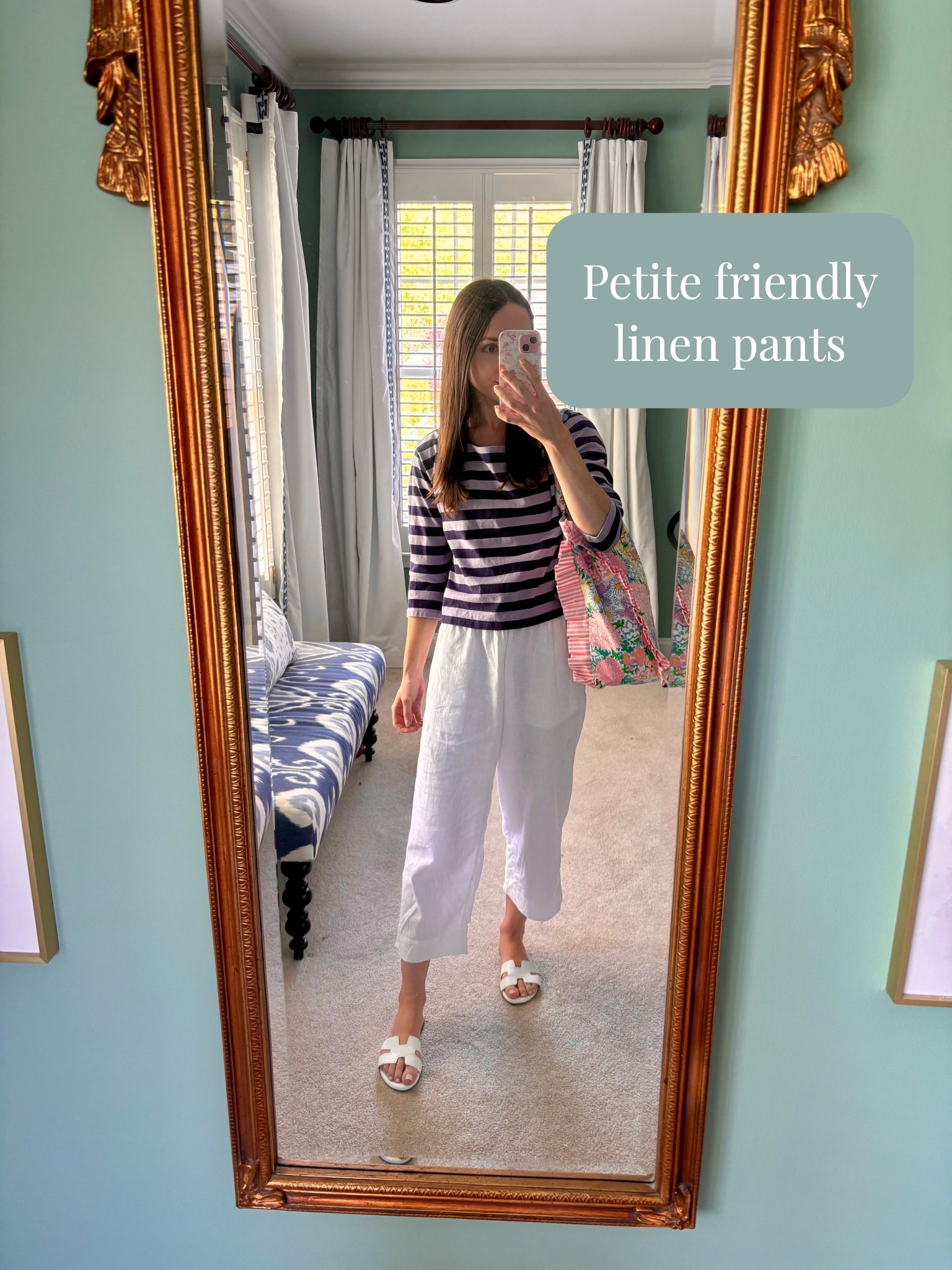 White linen pants that come in petite (and tall) lengths, and are not see through? A new summer staple for this WFH toddler mom! 
I’m 5’2” and the petite XS are a perfect length!

#LTKPetite