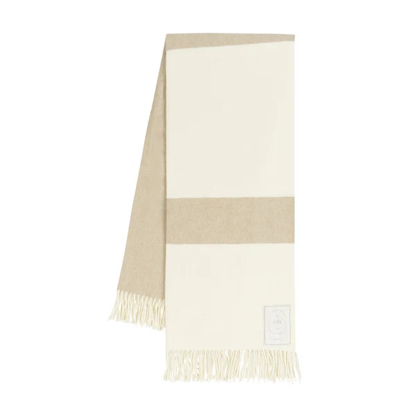 MH Modern Stripe Throw - Dune | Monika Hibbs Home