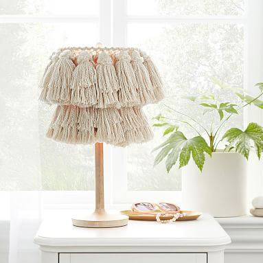 Tassel Table Lamp | Pottery Barn Teen | Pottery Barn Teen