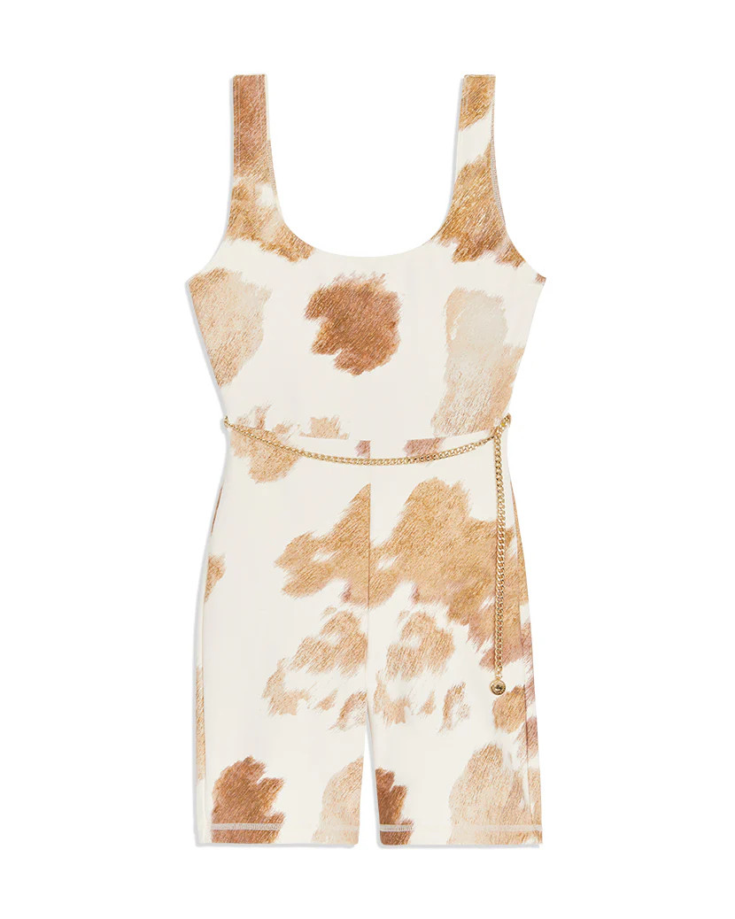 Scoop Cowhide Bodysuit | We Wore What