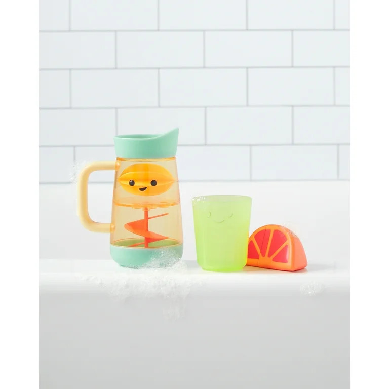 Skip Hop Tub-to-Table Caf\u00e9 Swirl & Splash Lemonade Bath Toy Set for Ages 12m+ | Walmart (US)
