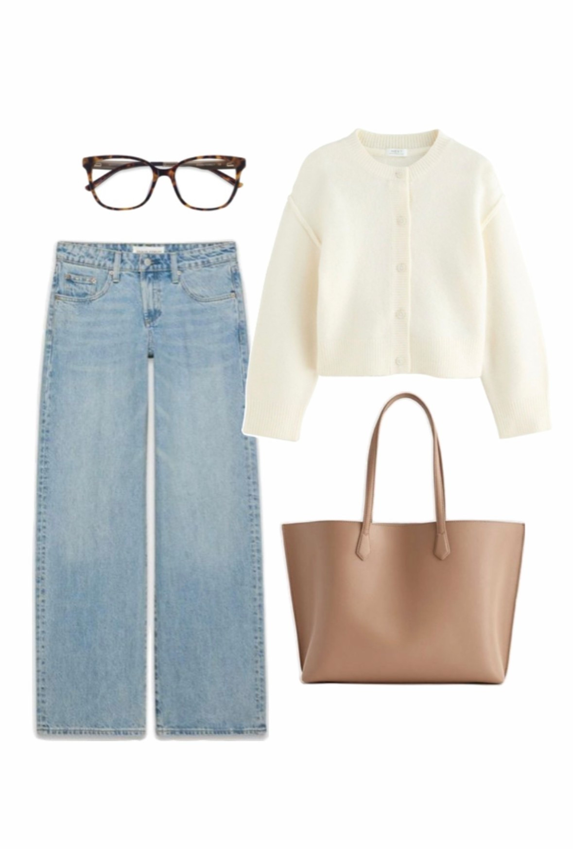 Cardigan outfit, casual outfit idea, sweater and jeans, tan tote bag, everyday outfit, basic outfit, neutral style 

#LTKSaleAlert #LTKFindsUnder100 #LTKSeasonal