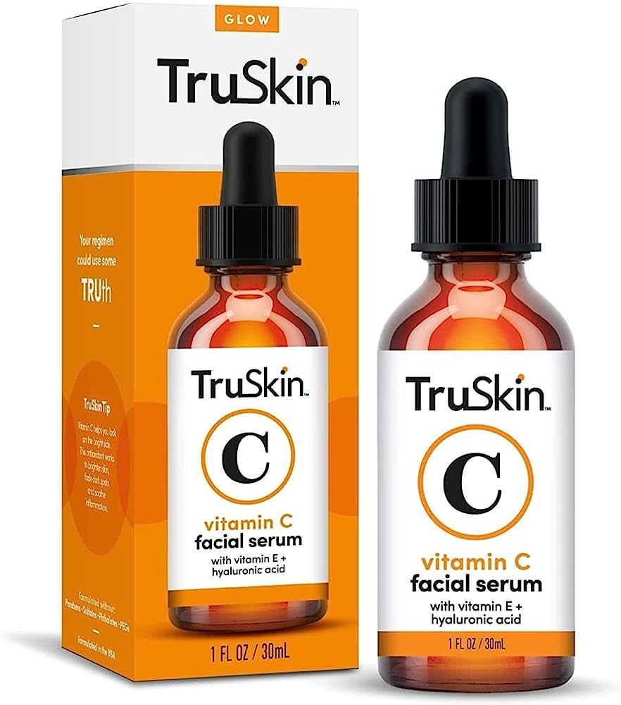 TruSkin Vitamin C Face Serum – Anti Aging Face & Eye Serum with Vitamin C, Hyaluronic Acid, Vit... | Amazon (US)
